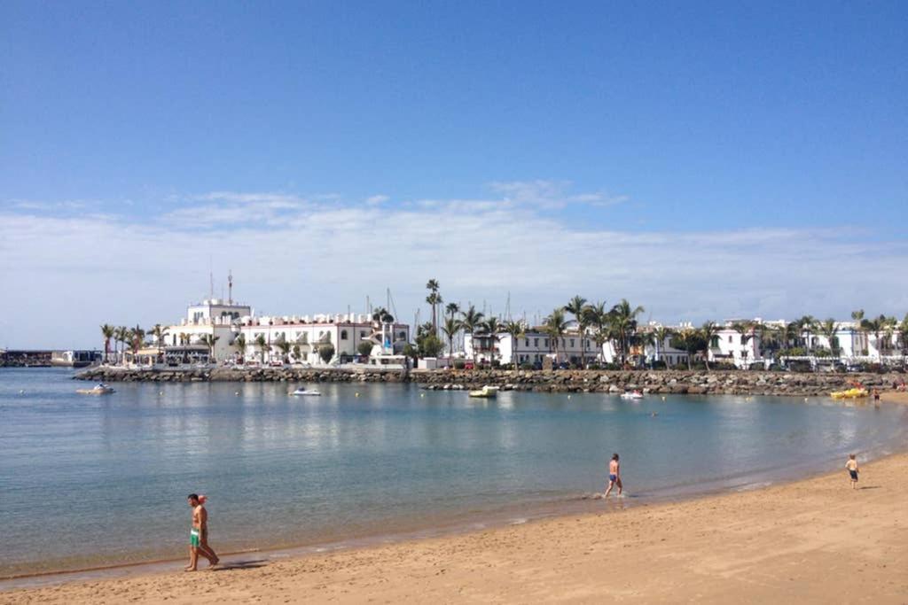 Charmante Wohnung Direkt Am Meer, Kostenloses Wlan Puerto De Mogan Extérieur photo
